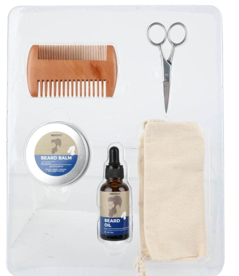 5 piece Beard Grooming Kit