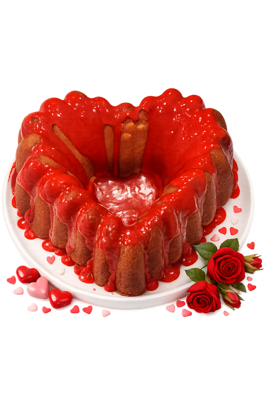 Red Delight Pound Cake
